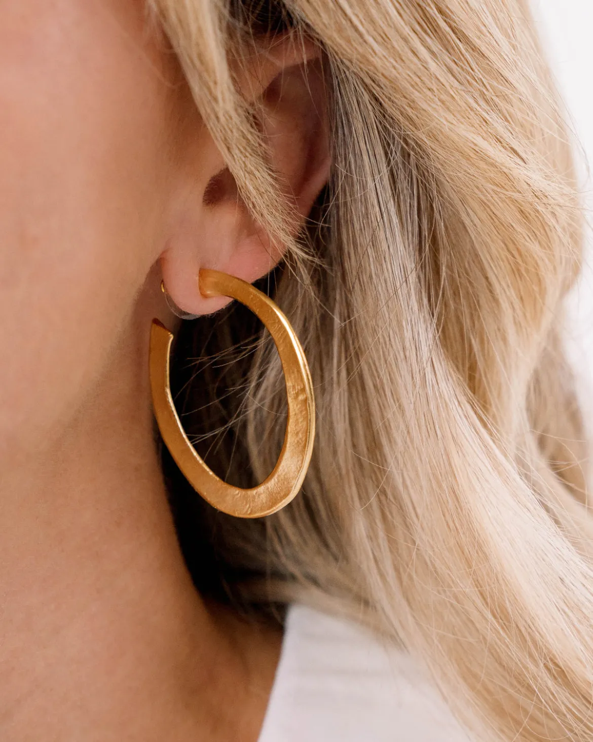Hammered Hoops