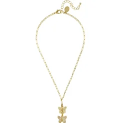 Hannah Butterfly Paperclip Necklace