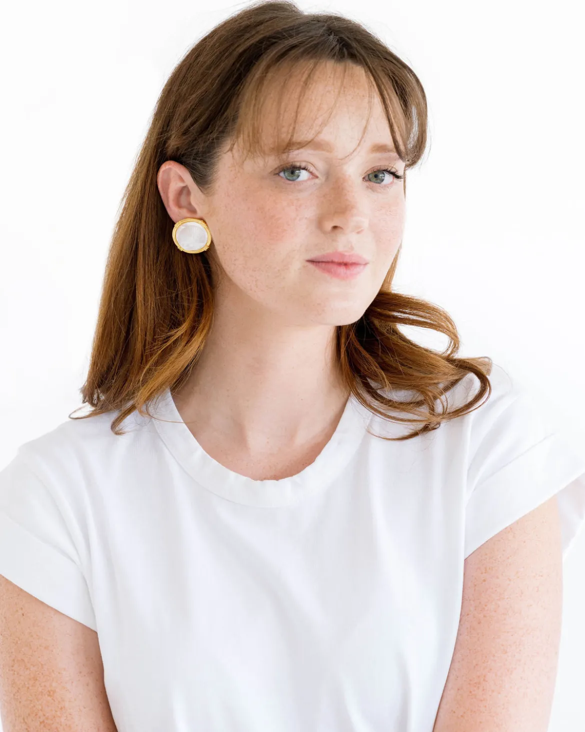 Ida Seashell Studs