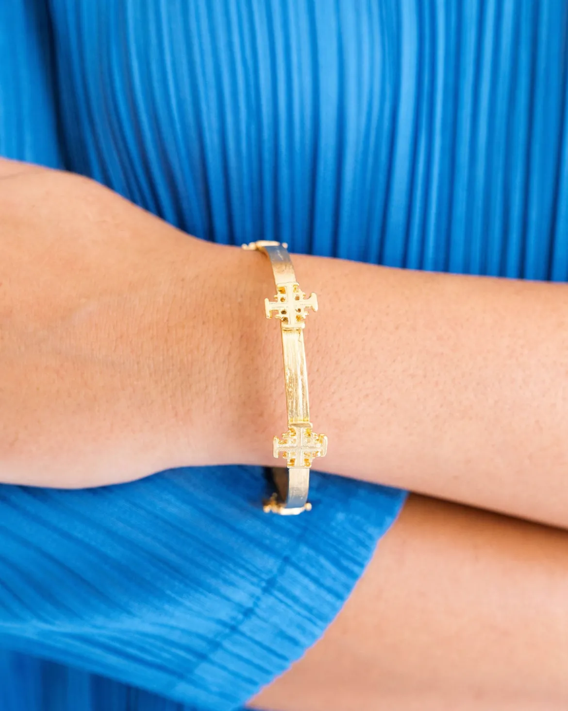 Jerusalem Cross Bangle