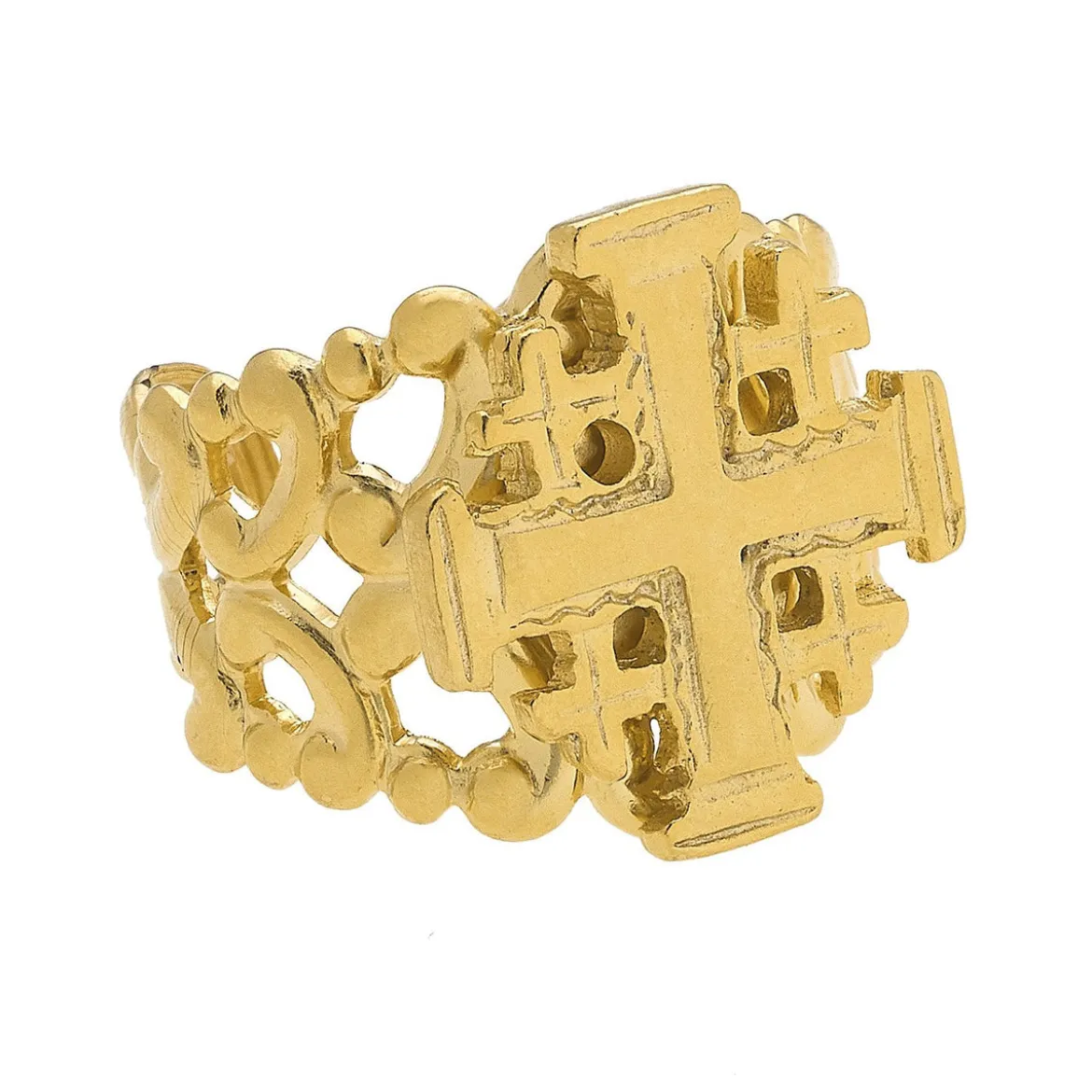 Jerusalem Cross Ring