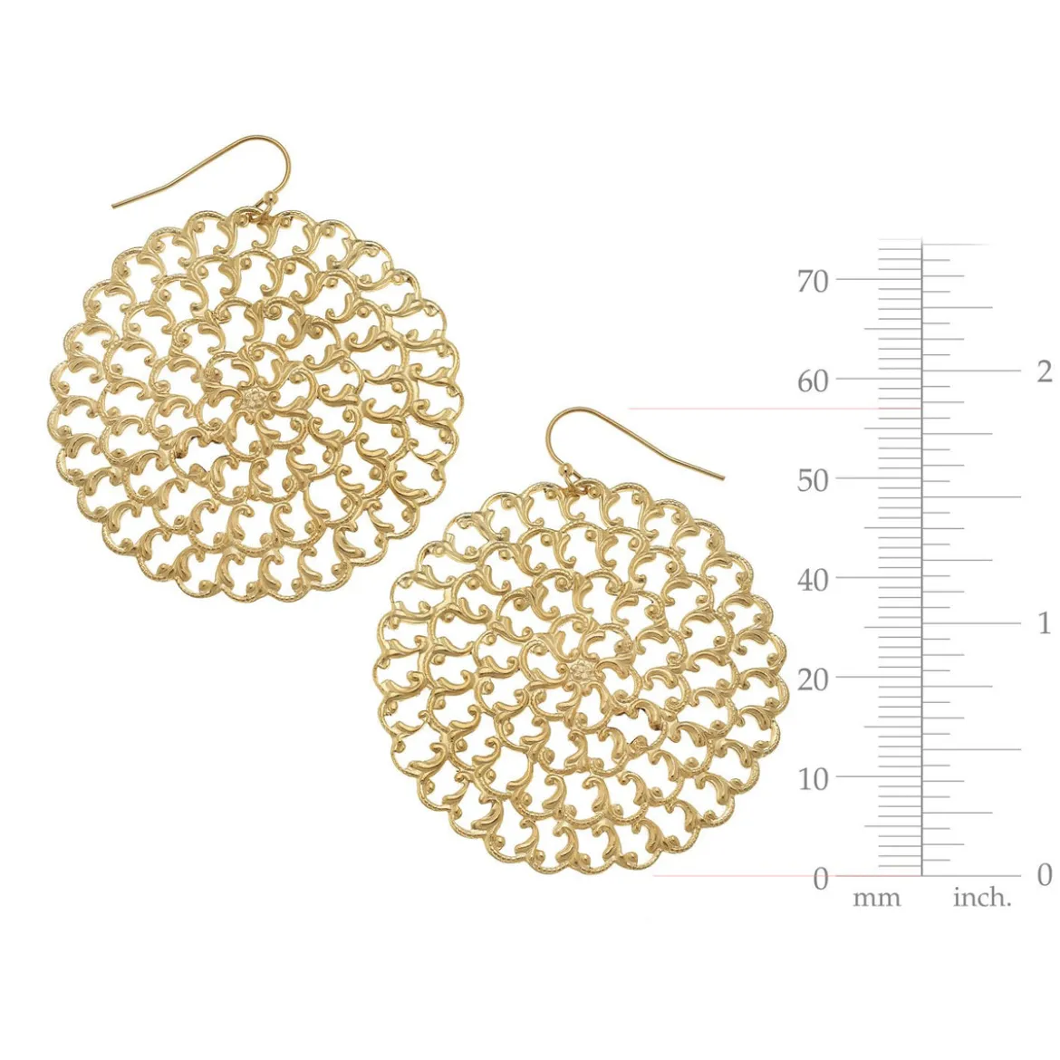 Large Filigree Earrings