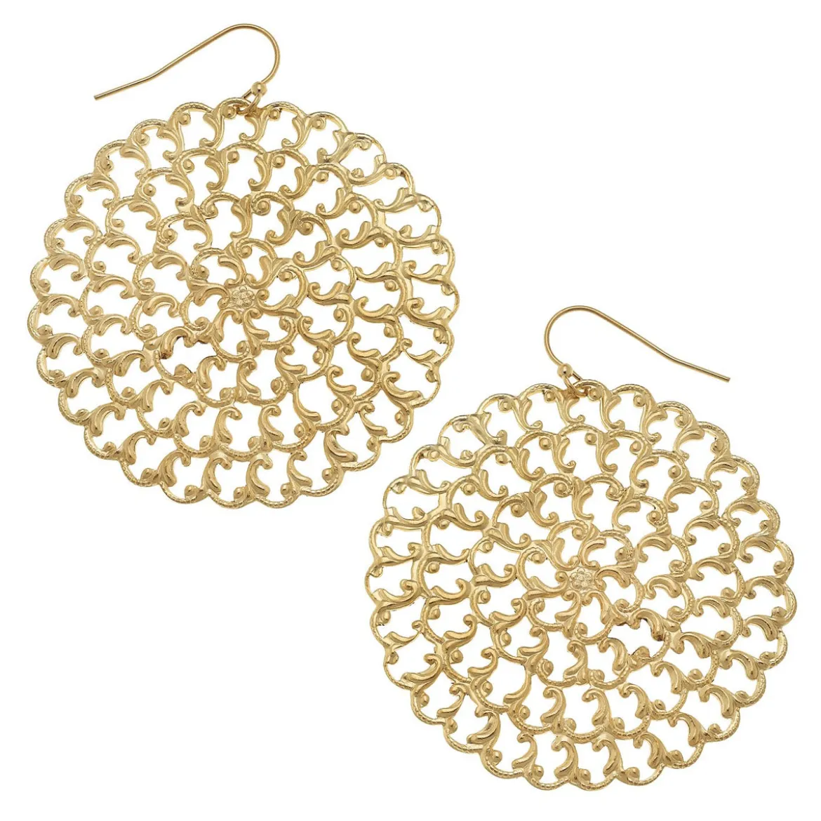 Large Filigree Earrings