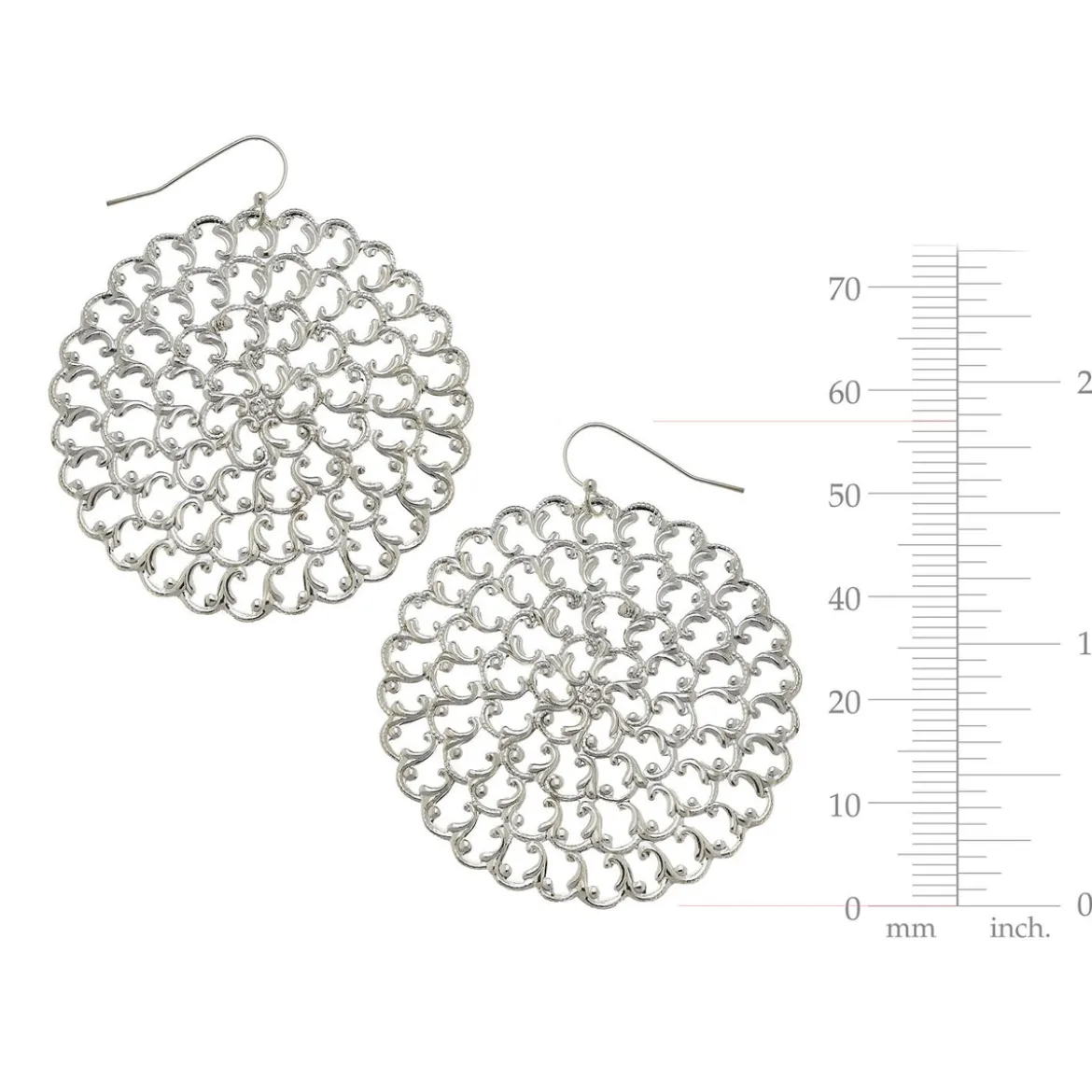 Large Filigree Earrings