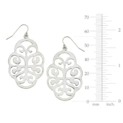 Leaf Cut Out Earrings