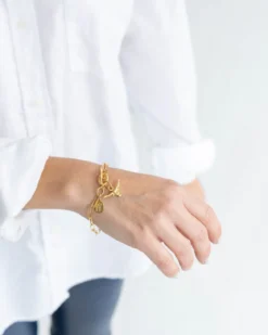 Longhorn Paperclip Bracelet