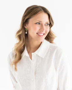 Madeline Pearl Drop Earrings