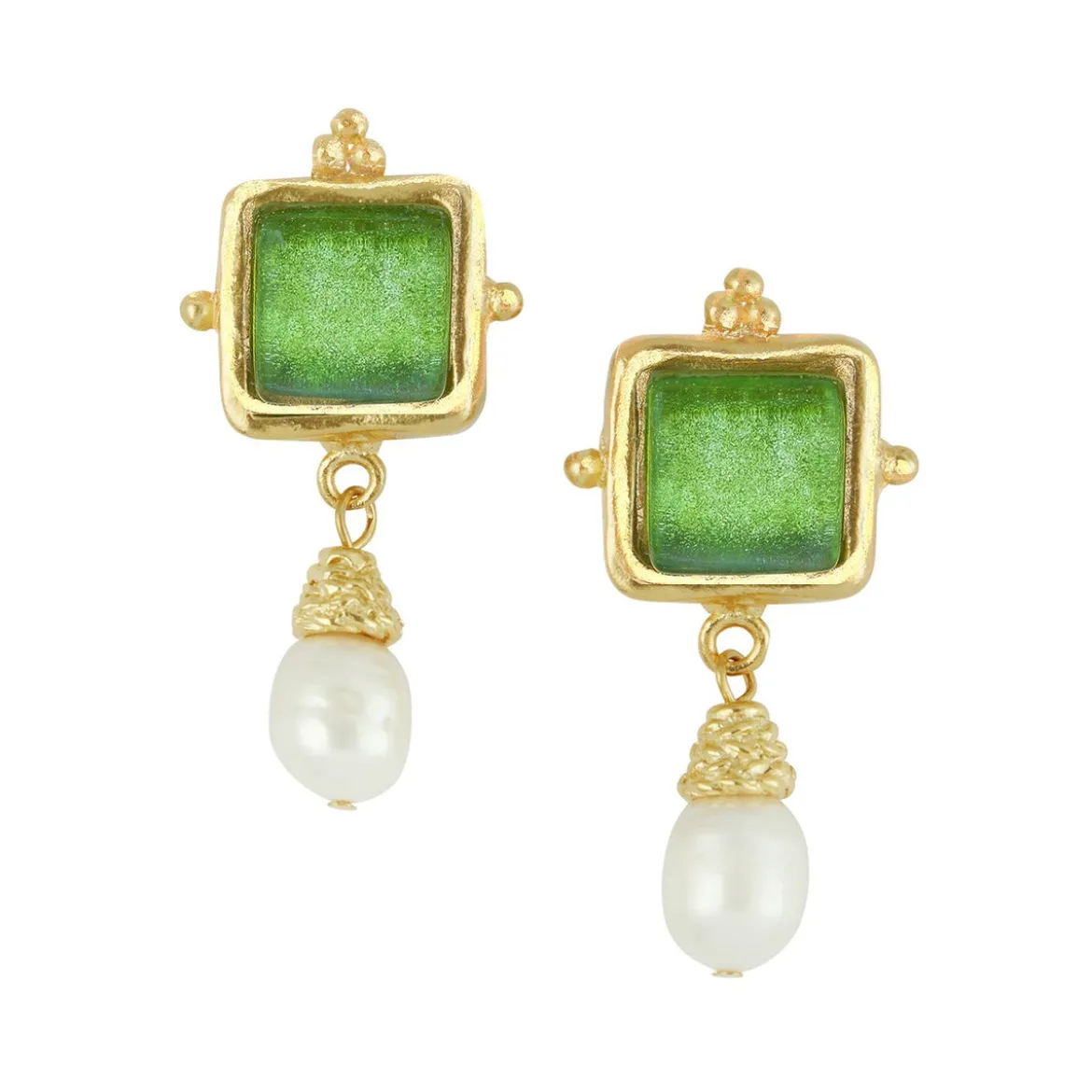 Madeline Pearl Drop Earrings
