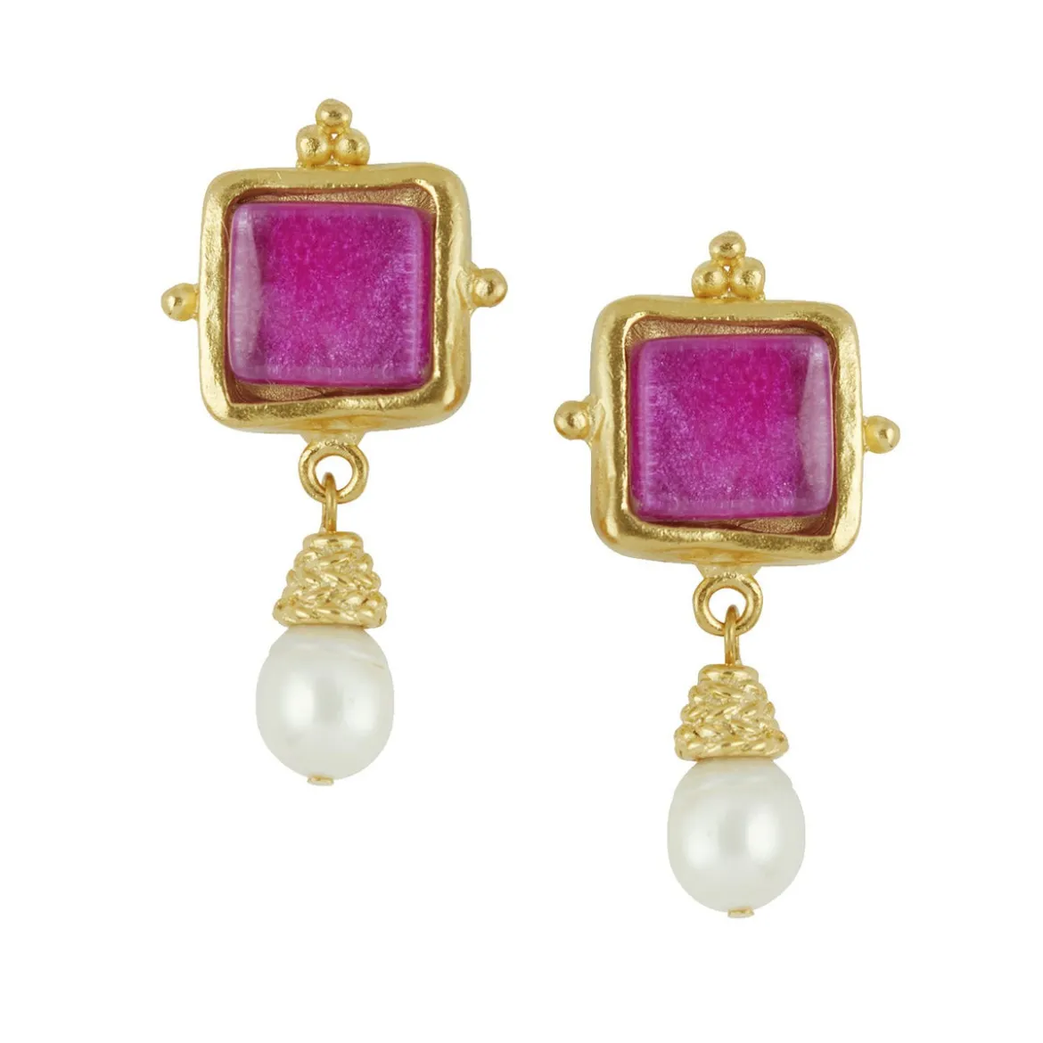 Madeline Pearl Drop Earrings