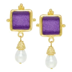 Madeline Pearl Drop Earrings