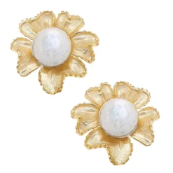 Marigold Pearl Studs
