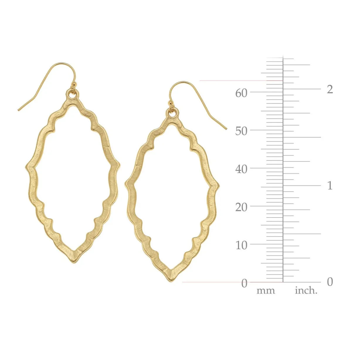 Medallion Outline Earrings
