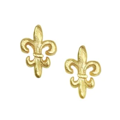 Mini Fleur de Lis Studs