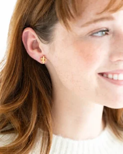 Mini Fleur de Lis Studs