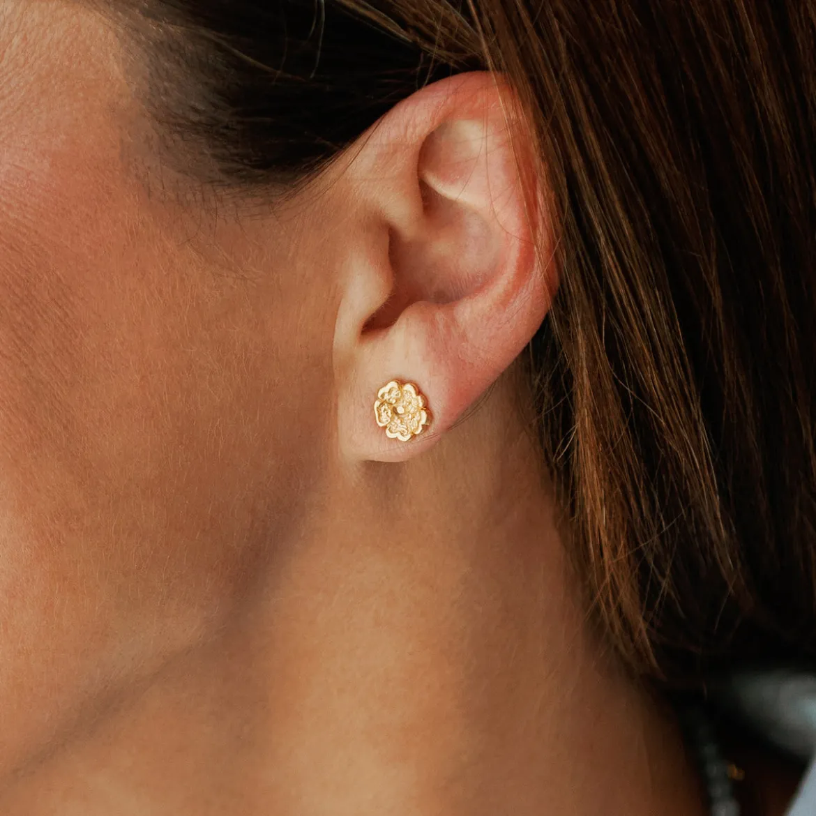 Mini Poppy Studs