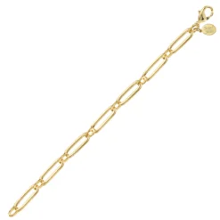 Mixed Link Paperclip Bracelet