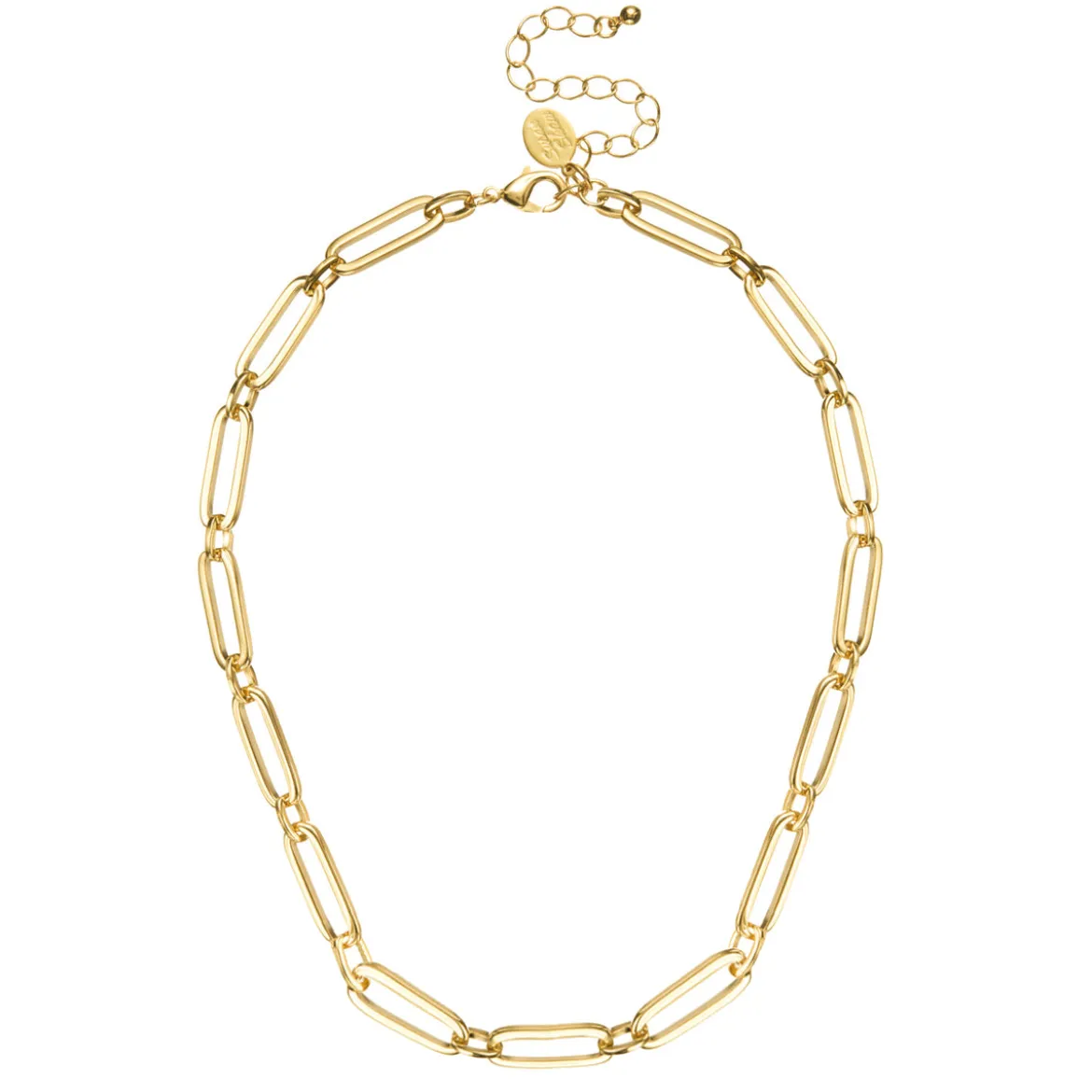 Mixed Link Paperclip Necklace