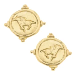 Mustang Intaglio Studs