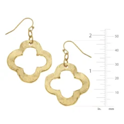 Open Clover Earrings