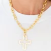 Open Cross Necklace