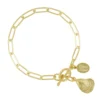 Oyster Paperclip Bracelet