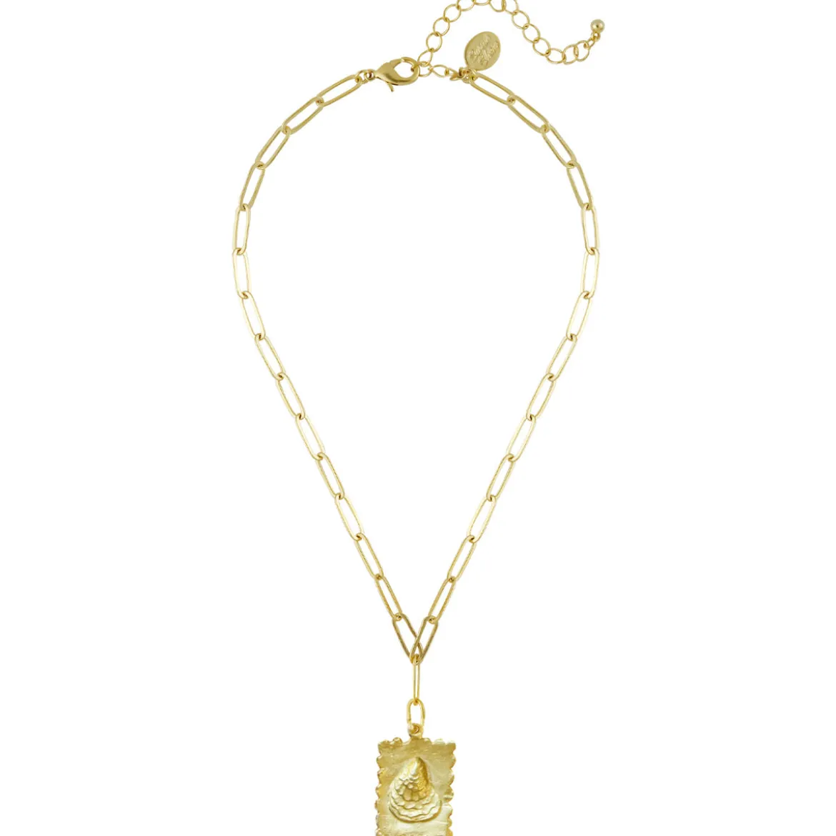 Oyster Stamp Necklace