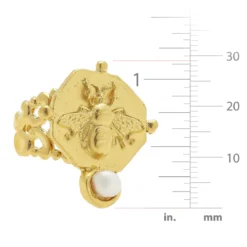Pearl Bee Ring