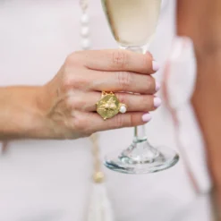 Pearl Bee Ring