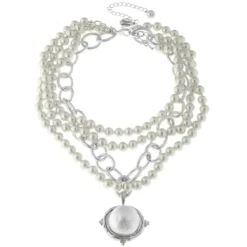 Pearl Cab Multi-Strand Pearl Necklace