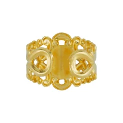 Pearl Scroll Ring