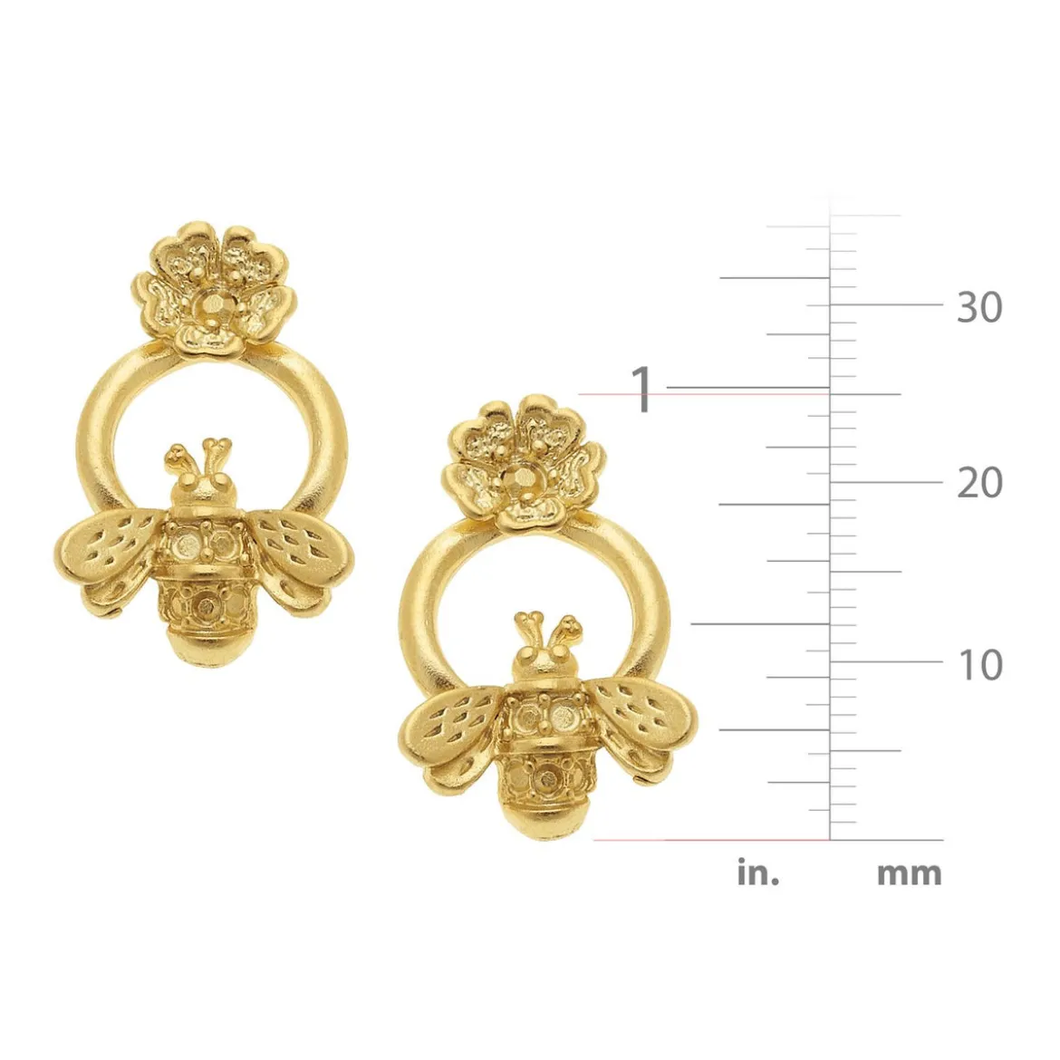 Poppy Bee Studs