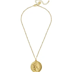 Queen Elizabeth Coin Dainty Necklace