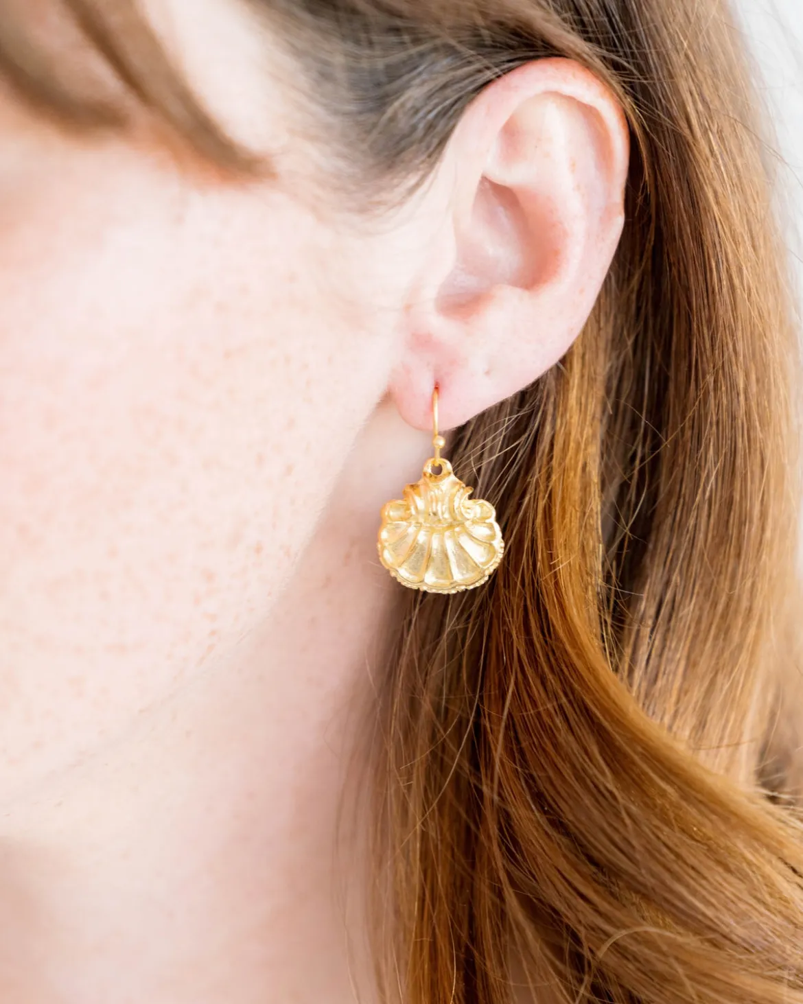 Scallop Earrings