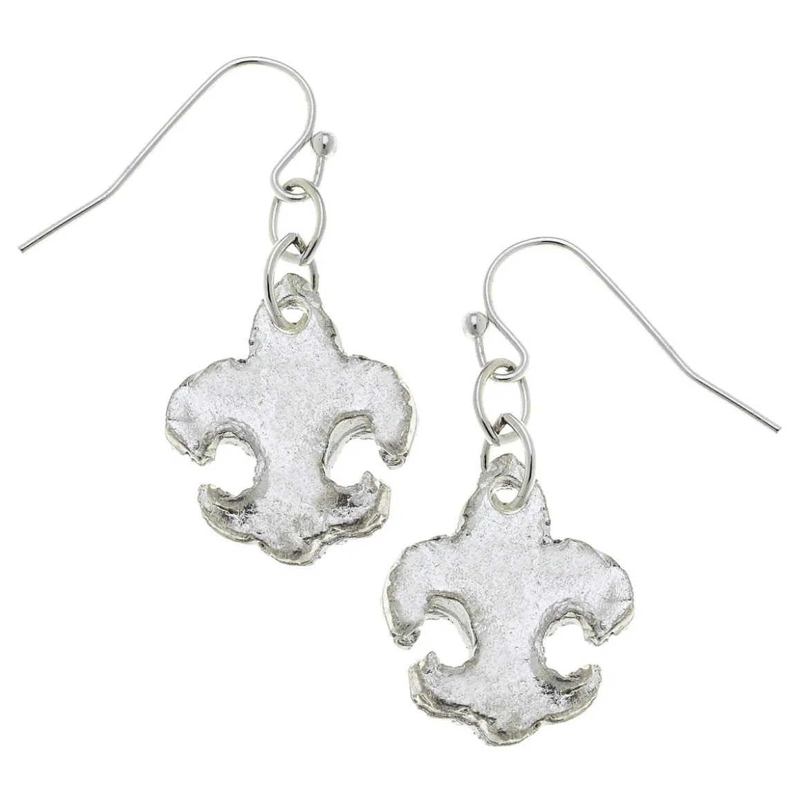Small Fleur-de-lis Earrings