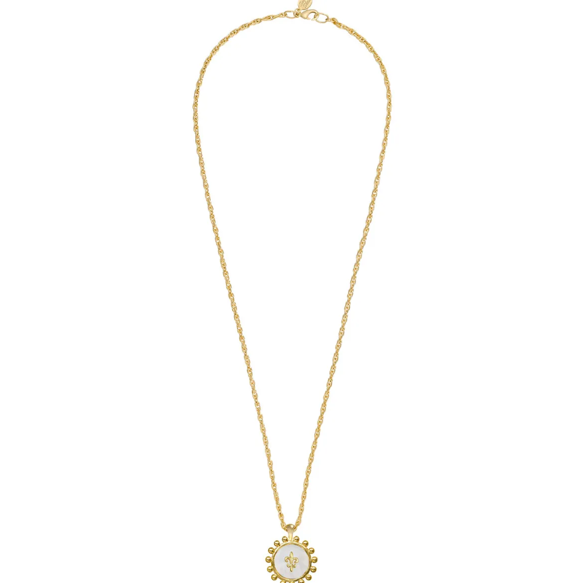 Sophie Long Fleur de Lis Necklace