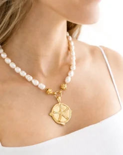 Starfish Pearl Necklace