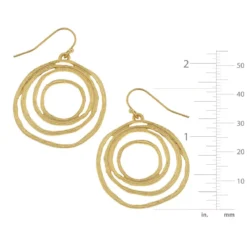 Swirl Cut Out Earrings