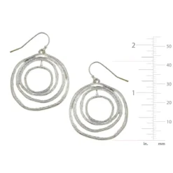 Swirl Cut Out Earrings
