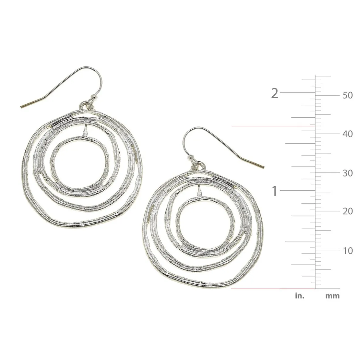 Swirl Cut Out Earrings
