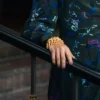 Triple Strand Double Link Chain Bracelet