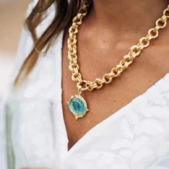 Venetian Glass Bee Necklace