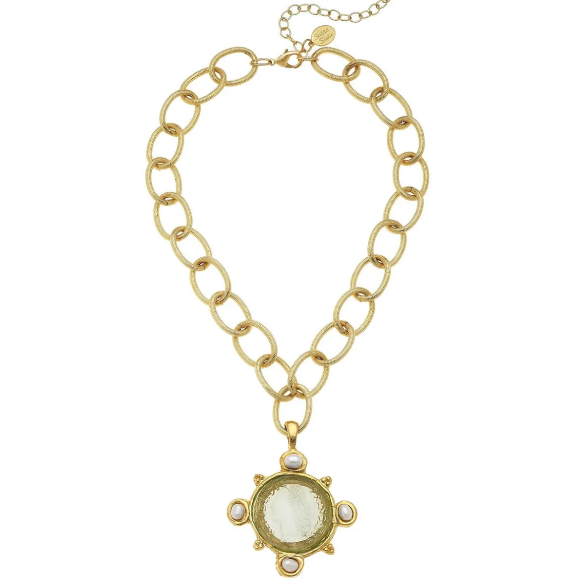Venetian Glass Chain Necklace