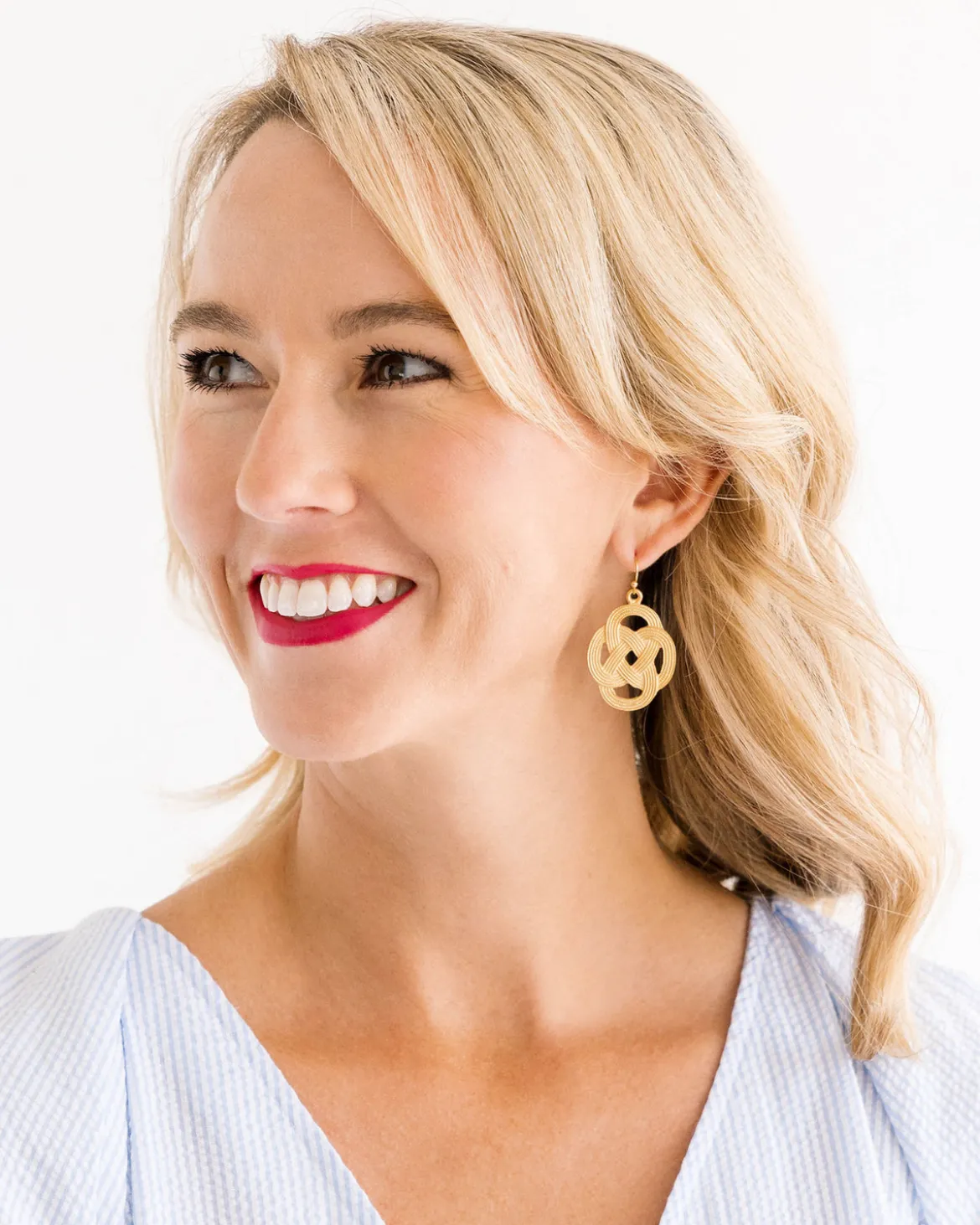 Woven Loop Earrings
